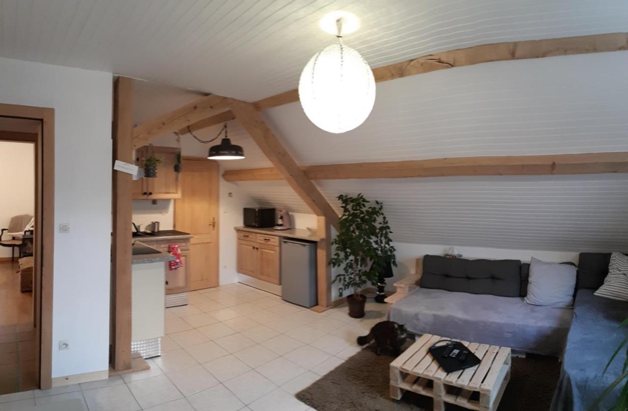 Appartement Douillet Avec Vue Sur Les Montagnes Fouchy Luaran gambar